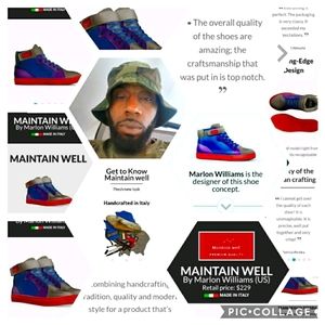 Shoes on the market Maintain well by Marlon Willia